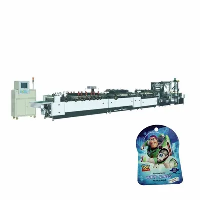 Mesin Pembuat Beg Berdiri & Pengedap Tiga Sebelah